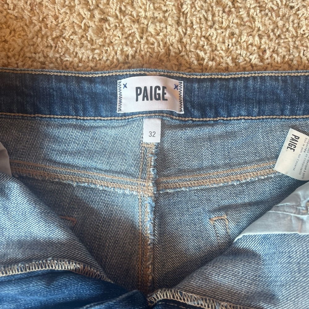 Paige denim shorts; size 32 waist